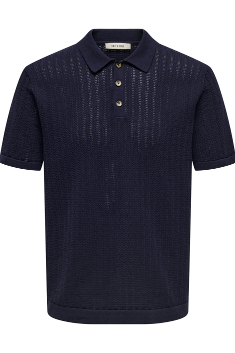 Only & Sons onsmoon reg 12 ss polo knit